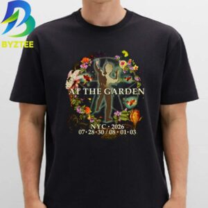 Rush At The Garden Fifty Something New York City NY July 30th 2026 Unisex T- Shirt