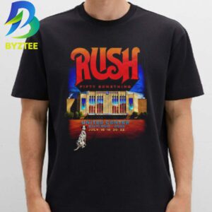 Rush Fifty Something United Center Chicago Tour 2026 Unisex T- Shirt