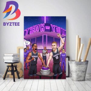 Sacramento Kings Lighting The Beam For A Magical Season Home Decor Poster Canvas