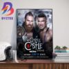 Sami Zayn And Still Intercontinental Champion At WWE King And Queen Of The Ring 2024 Wall Decor Poster Canvas