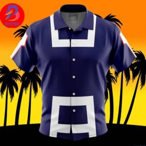 School Uniform My Hero Academia For Men And Women In Summer Vacation Button Up Hawaiian Shirt