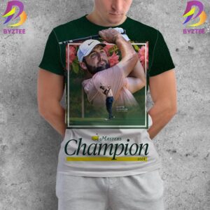 Scottie Scheffler Masters Champion 2024 All Over Print Shirt