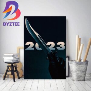 Scream VI 2023 Official Poster Decor Poster Canvas