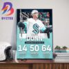 Sean Strickland Vs Dricus Du Plessis at UFC 297 In Toronto Art Decor Poster Canvas
