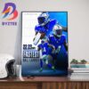 Seattle Kraken Vince Dunn Career Bests Set In 2022-23 Season Wall Decor Poster Canvas