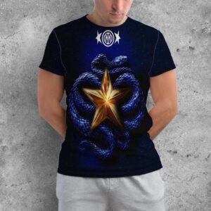 Second Star Is Born For IM 2 Stars Collection 20 Italian Champions Inter Milan Campioni D’Italia 2023-2024 All Over Print Shirt