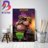 Seth Rogen Is Bebop In Teenage Mutant Ninja Turtles Mutant Mayhem Home Decor Poster Canvas