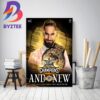 Seth Rollins Is The WWE World Heavyweight Champion At WWE Night Of Champions Home Decor Poster Canvas