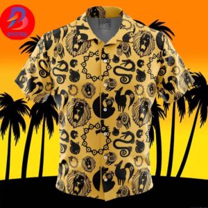 Seven Deadly Sins Tattoos Seven Deadly Sins For Men And Women In Summer Vacation Button Up Hawaiian Shirt
