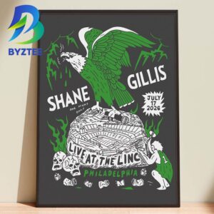 Shane Gillis Live At The Linc Philadelphia 17th 2026 Home Decor Poster Canvas