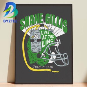Shane Gillis Live At The Linc Philadelphia 17th 2026 One Night Only Home Decor Poster Canvas