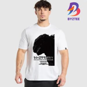 Shin Godzilla ORTHOchromatic Official Poster Black And White Version In Theatres August 31 2025 Limited Time Event Essential T-Shirt