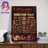 Silent Night Hold On Tight The Best Christmas Pageant Ever Official Poster With Starring Judy Greer Wall Decor Poster Canvas