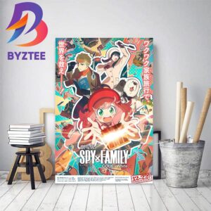 Spy x Family Code White Movie December 22 Home Decor Poster Canvas
