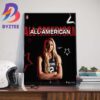 Stanford Softball NiJaree Canady Is The 2024 USA Softball Collegiate Player Of The Year Wall Decor Poster Canvas