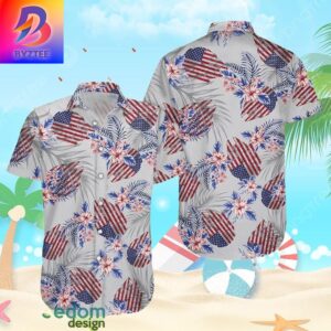 Star Wars American Flag Tropical Aloha Hawaiian Shirt For Men And Women