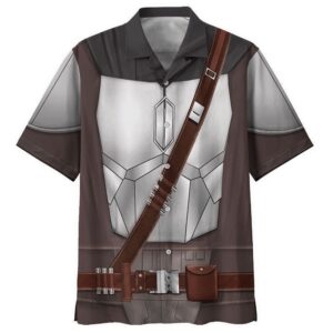 Star Wars Beskar Cosplay Tropical Aloha Hawaiian Shirt For Men And Women