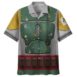 Star Wars Boba Fett Cosplay Tropical Aloha Hawaiian Shirt For Men And Women
