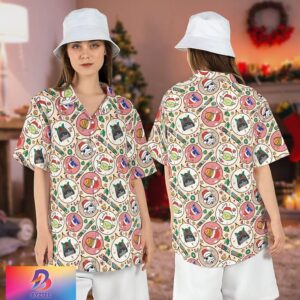 Star Wars Christmas Baubles Darth Vader Yoda Xmas Tropical Aloha Hawaiian Shirt For Men And Women