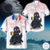 Star Wars Darth Vader Chewbacca Stormtrooper Heads Silhouette Tropical Aloha Hawaiian Shirt For Men And Women