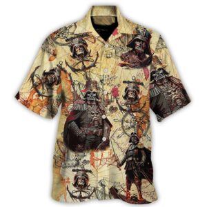 Star Wars Darth Vader Pirates Tropical Aloha Hawaiian Shirt For Men And Women