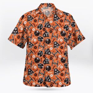 Star Wars Darth Vader Sugar Skull Tropical Aloha Hawaiian Shirt For Men And Women