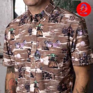 Star Wars Mandalorian Mando Montage RSVLTS For Men And Women Hawaiian Shirt