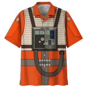 Star Wars Rebel Pilot Cosplay Tropical Aloha Hawaiian Shirt For Men And Women