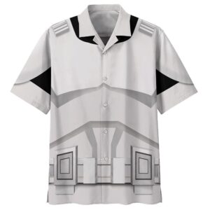 Star Wars Stormtrooper Cosplay Tropical Aloha Hawaiian Shirt For Men And Women