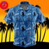 Steel Type Pattern Pokemon For Men And Women In Summer Vacation Button Up Hawaiian Shirt Steel Type Pattern Pokemon For Men And Women In Summer Vacation Button Up Hawaiian Shirt