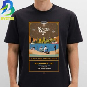 Stephen Wilson Jr With The Love Bellow Gary The Torch Baltimore MD July 25th 2026 Unisex T- Shirt
