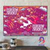 Tedeschi Trucks Band Morrison 2025 Rainbow Poster At Red Rocks Amphitheatre In Colorado On August 1-2 2025 Home Decor Wall Art Poster Canvas