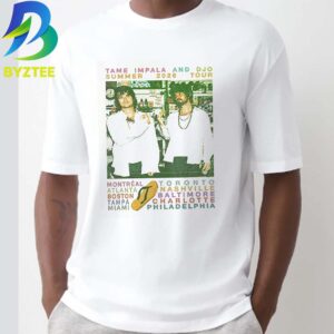 Tem Impala DJO 2026  Summer Tour Dates Limited Unisex T- Shirt