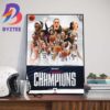 The 2023 FIFA Club World Cup Champions Are Manchester City Wall Decor Poster Canvas