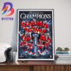 The 2024 UEFA Europa League Winners Are Atalanta For The First Trophy Since 1963 Wall Decor Poster Canvas