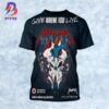 The Band Ghost Skeletour World Tour 2025 Poster Schedule Dates List All Over Print Shirt