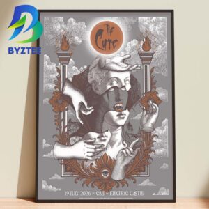 The Cure Cluj Electric Castle Limited Edition Event 2026  Home Decor Poster Canvas