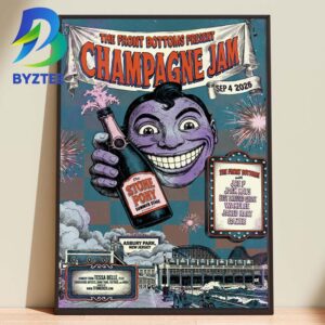 The Front Bottoms Present Champagne Jam Sep 4th 2026 Home Decor Poster Canvas