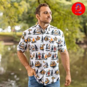 The Great Outdoors Beary Outdoorsy RSVLTS For Men And Women Hawaiian Shirt