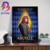 The Greater The Spy The Bigger The Lie Catherine OHara As Mother Of Elly In Argylle Movie Official Poster Art Decorations Poster Canvas