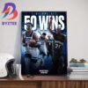 The Minnesota Timberwolves Advance To The Western Conference Semifinals Home Decor Poster Canvas
