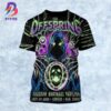 The Offspring Camden 2025 Concert Poster At Freedom Mortgage Pavilion In New Jersey On July 29 2025 All Over Print Shirt
