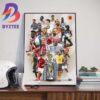 The Premier League Playmaker Of The Season Is Kevin De Bruyne Home Decor Poster Canvas
