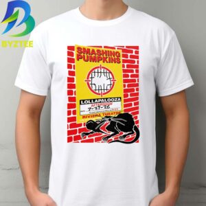 The Smashing Pumpkins Lollapalooza Aftershow 2026 Unisex T- Shirt
