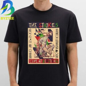 The Strokes Hamilton Leithauser & Lum Live At Red Rocks July 22th & 23th 2026 Unisex T- Shirt