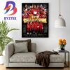 The Texas Smoke Are 2023 Champions Schiffhauer Cup Wall Decor Poster Canvas