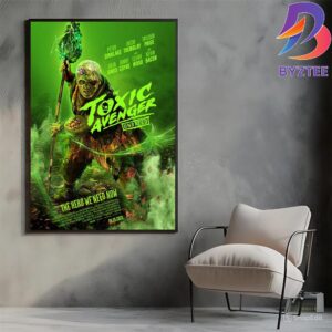 The Toxic Avenger Unrated 2025 Official Poster The Hero We Need Now Home Decor Poster Canvas