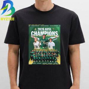 The Utah Talons Back To Back 2026 AUSL Champions Unisex T- Shirt