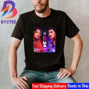 The WWE 2K24 Deluxe Edition Official Poster Vintage T-Shirt