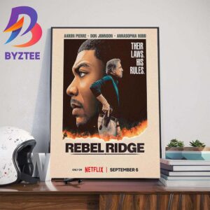 Their Laws His Rules Rebel Ridge Directed By Jeremy Saulnier Official Poster Home Decor Poster Canvas